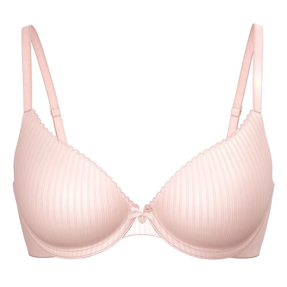 Victoria's Secret Lightly Lined Full Coverage Purest Pink Bra 38D - Picture 3 of 7